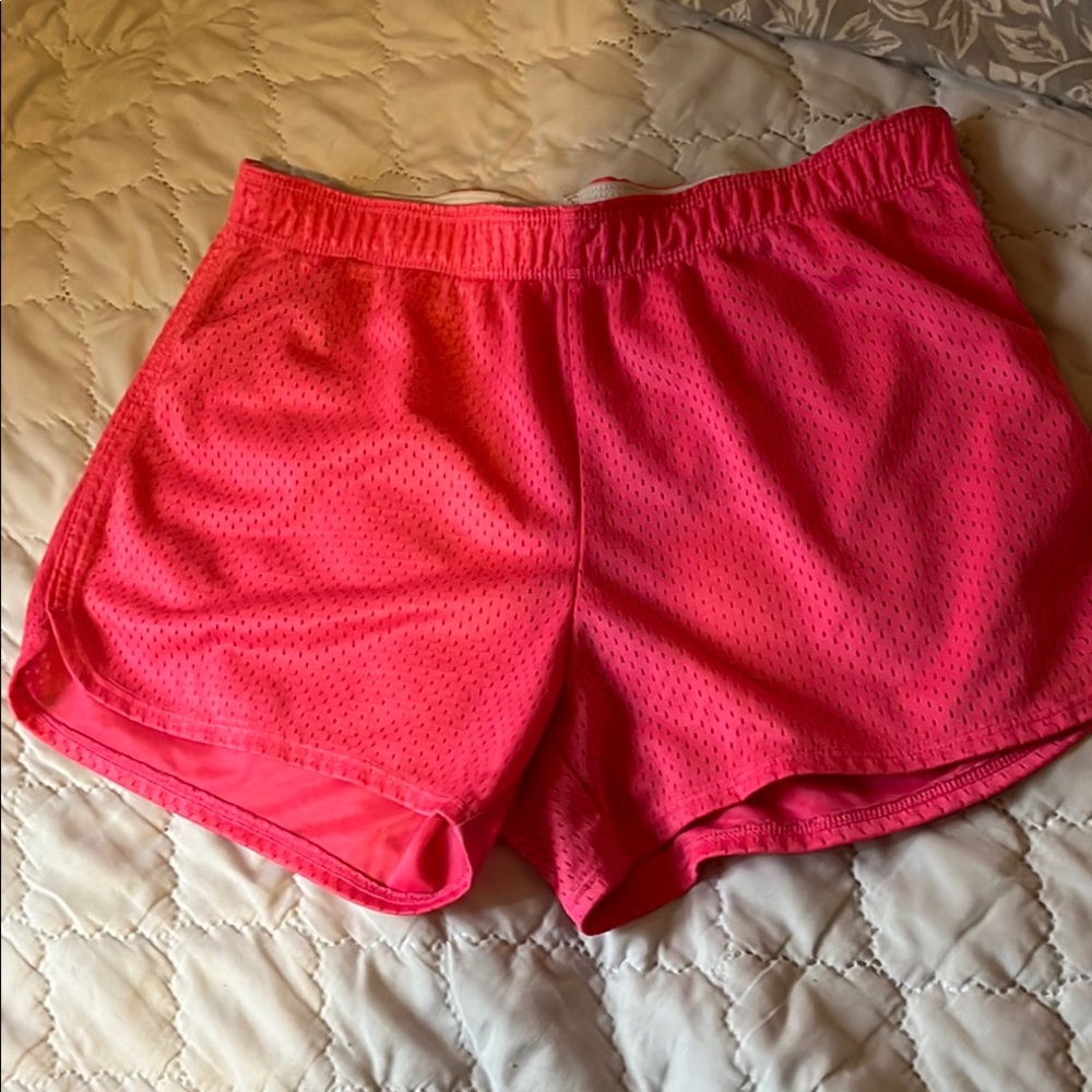 Women's Pink Athletic Shorts
